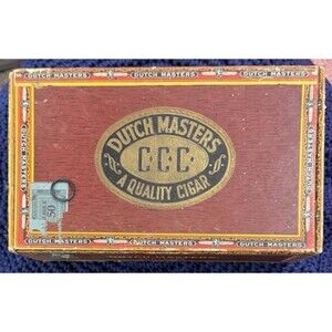 Dutch Masters Perfecto Cigar Box Vintage CCC
